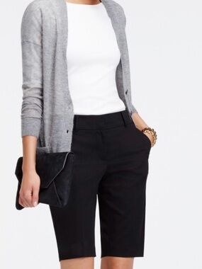 Ann Taylor Black Devin Fit Shorts